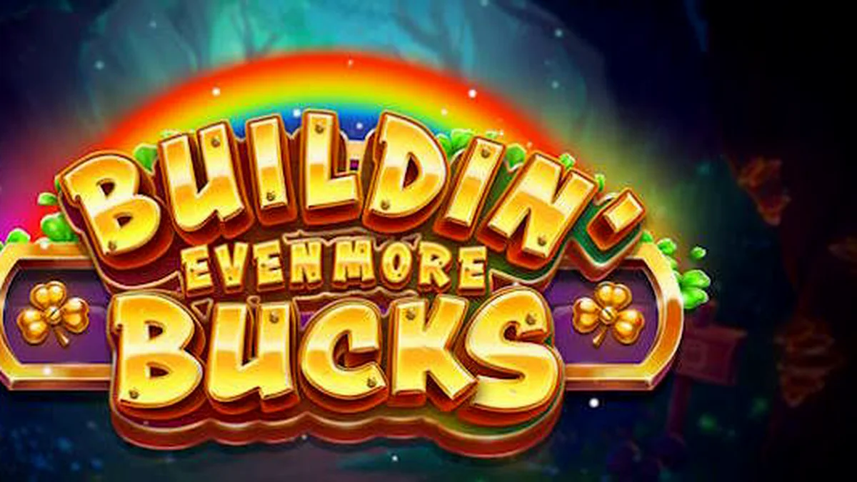 Karakter Lenny dan krunya dalam permainan slot Buildin Even More Bucks